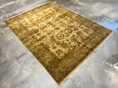Hand-Knotted Agra Rug - 9’x12’