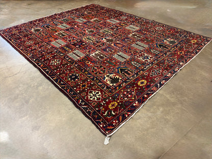 Hand-Knotted Persian Bakhtiari Rug - 10’5”x12’8”