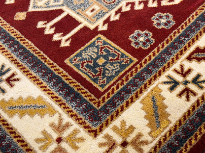 Hand-Knotted Kazak Rug - 5’7”x8’2”