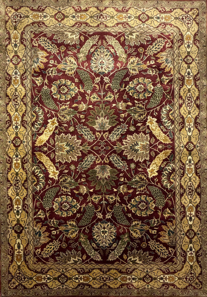 Hand-Knotted Agra Rug - 7’x10’