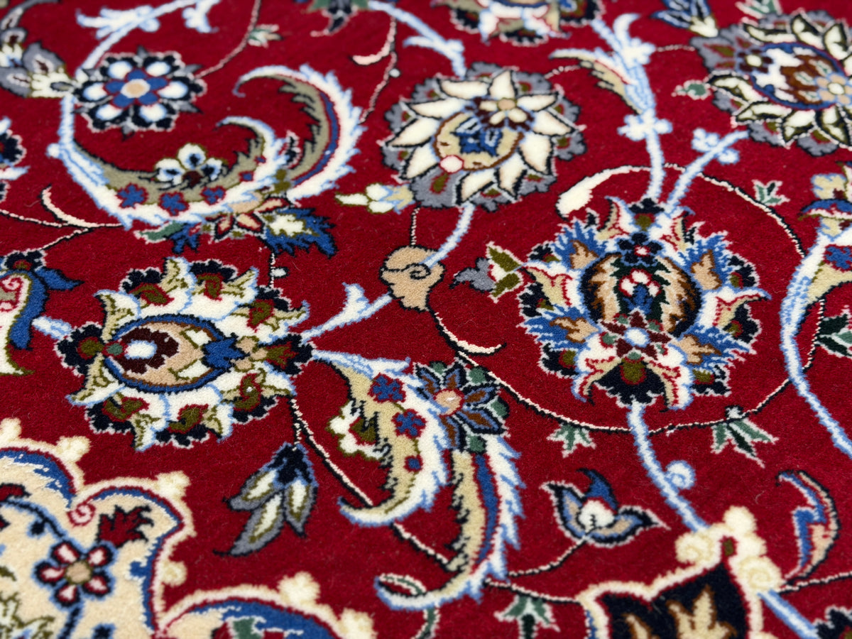 Hand-Knotted Persian Isfahan Rug - 6’9”x10’3”