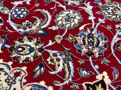 Hand-Knotted Persian Isfahan Rug - 6’9”x10’3”