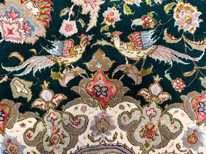 Hand-Knotted 70 Raj Persian Tabriz Rug - 11’6”x16’7”