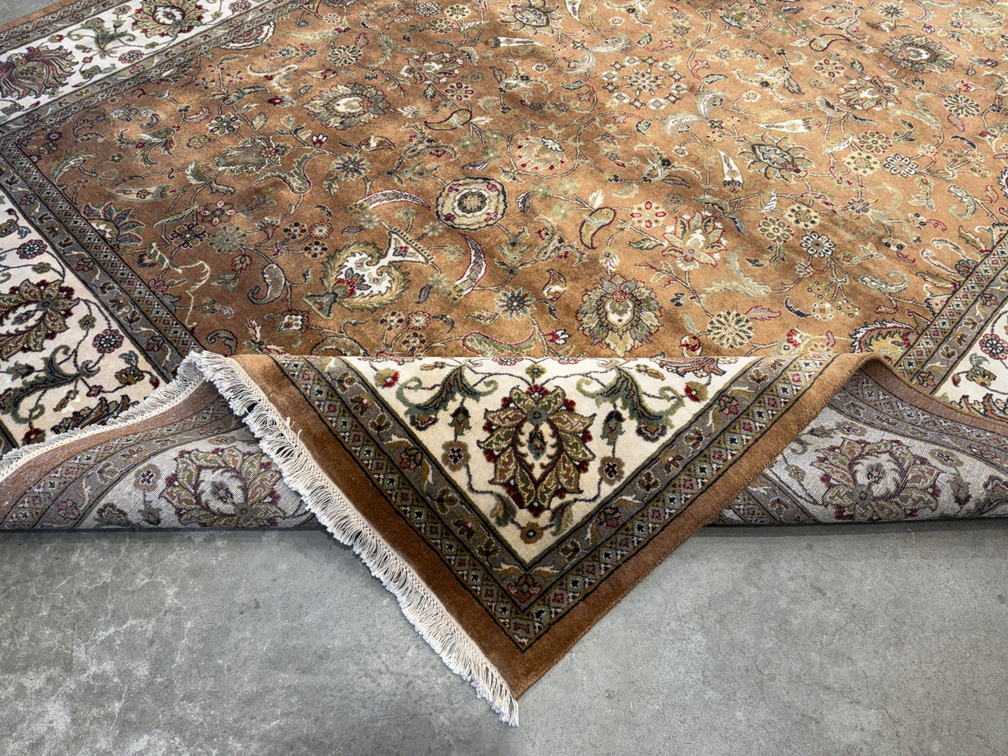 7’11”x9’11” Hand-Knotted Handmade Fine Wool PakPersian Area Rug