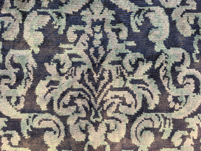 7’11”x9’9” Hand-Knotted Wool Contemporary Area Rug
