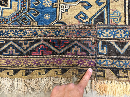 Antique Flatweave Soumak Rug - 8’6”x10’
