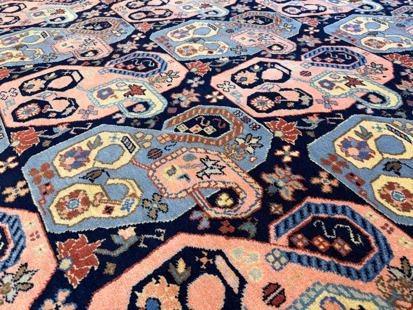 7’10”x10’2” Hand-Knotted Fine Romanian Area Rug