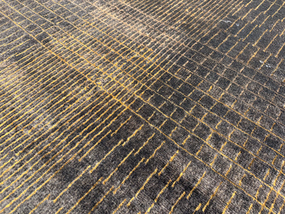 Hand-Knotted Contemporary Rug - 7’11”x10’
