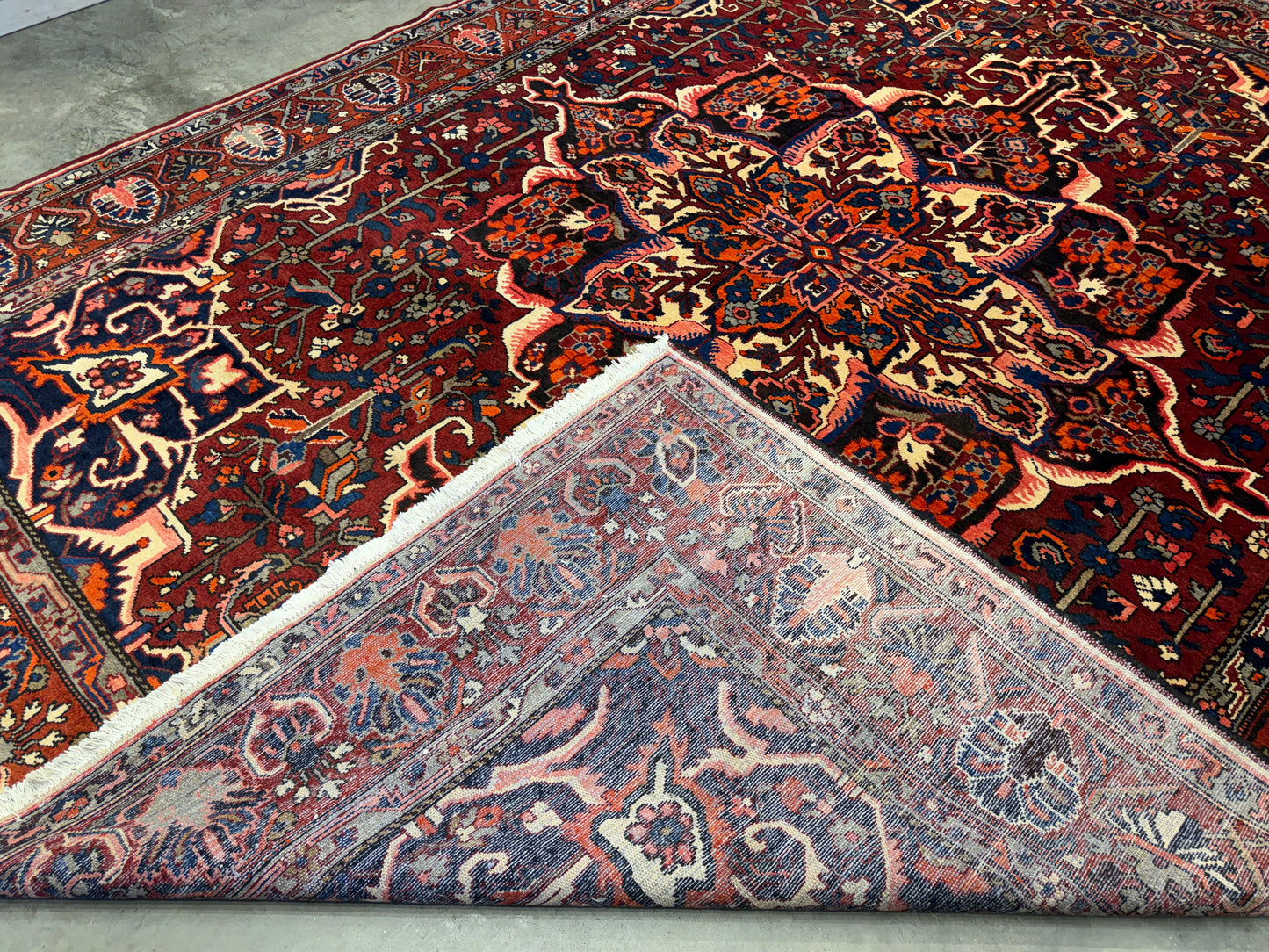 10’2”x13’ Hand-Knotted Persian Bakhtiari Area Rug
