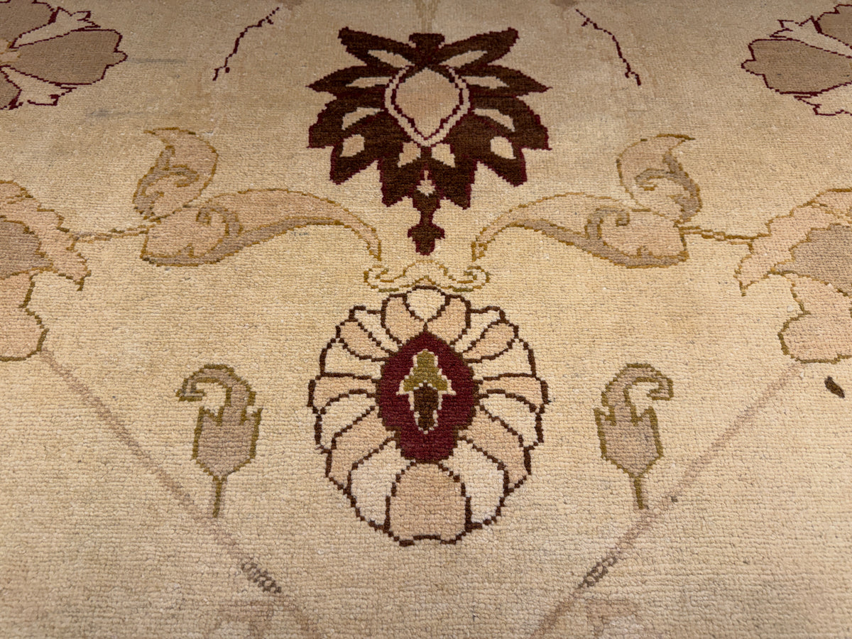 Hand-Knotted Pishawar Rug -  7’x9’3”