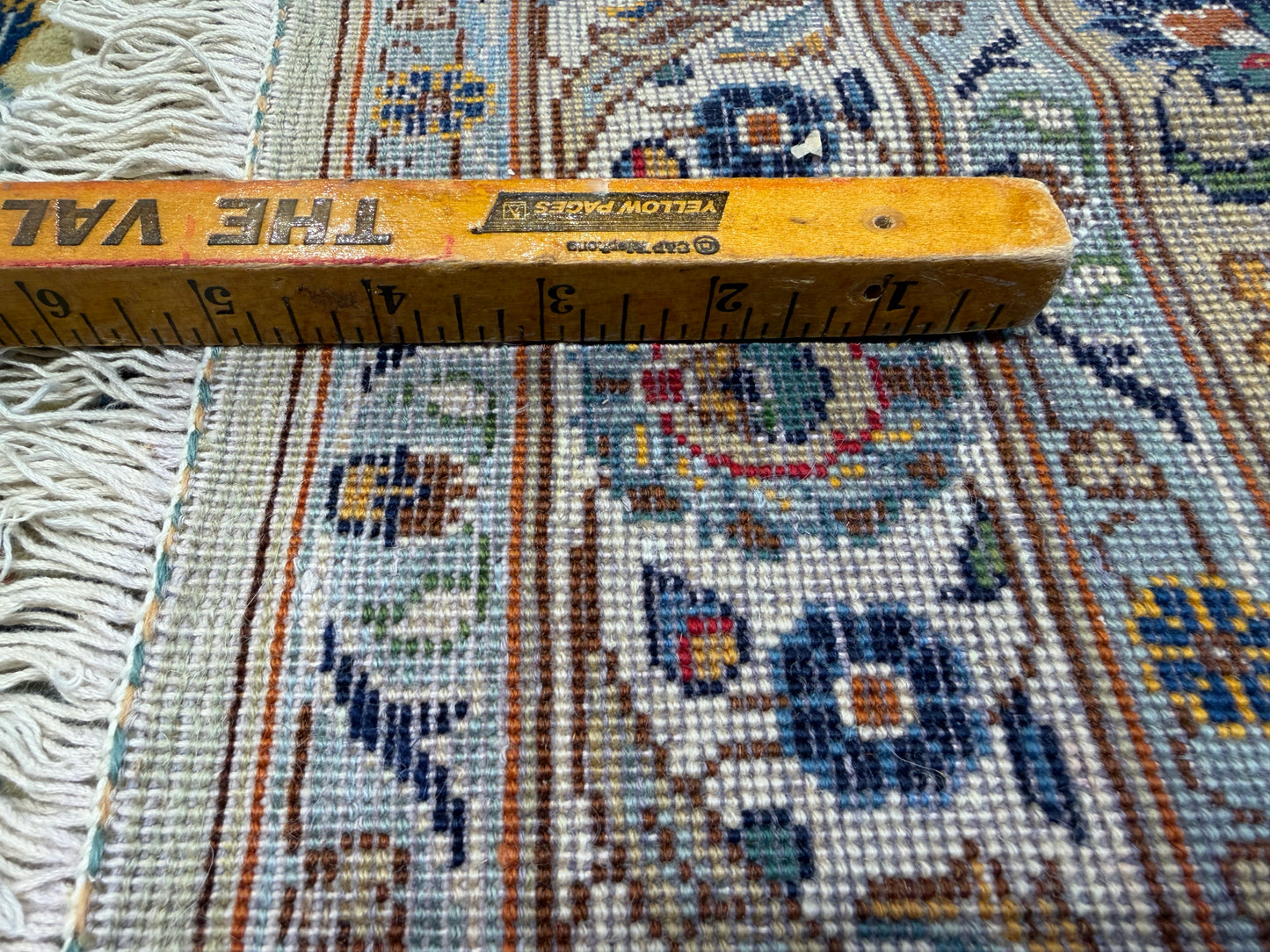 Hand-Knotted Persian Kashan Rug - Signed - 10’5”x13’10”
