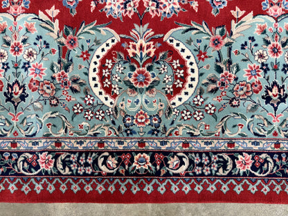 9’x12’ Hand-Knotted Very Fine Wool SinoPersian Area Rug Handmade Carpet