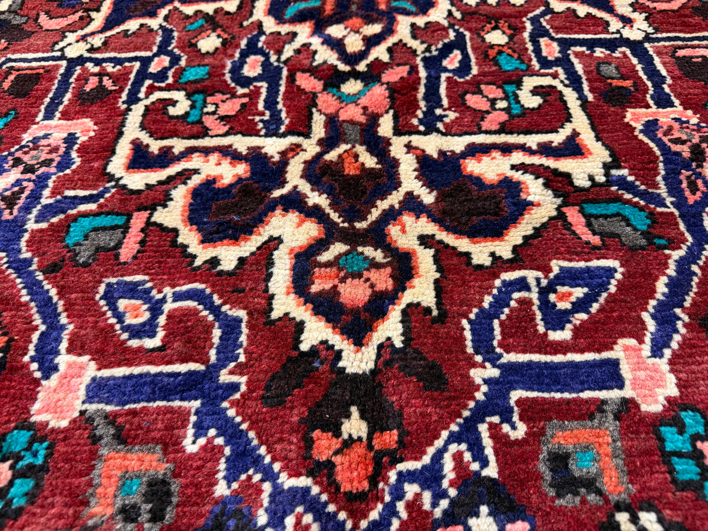 Hand-Knotted Persian Bakhtiari Rug - 10’2”x12’9”