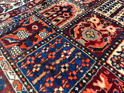 Hand-Knotted Persian Bakhtiari Rug - 9’11”x12’7”