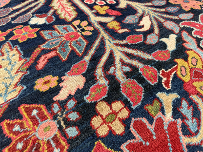 Hand-Knotted Antique Persian Heriz Rug - 12’6”x22’6”
