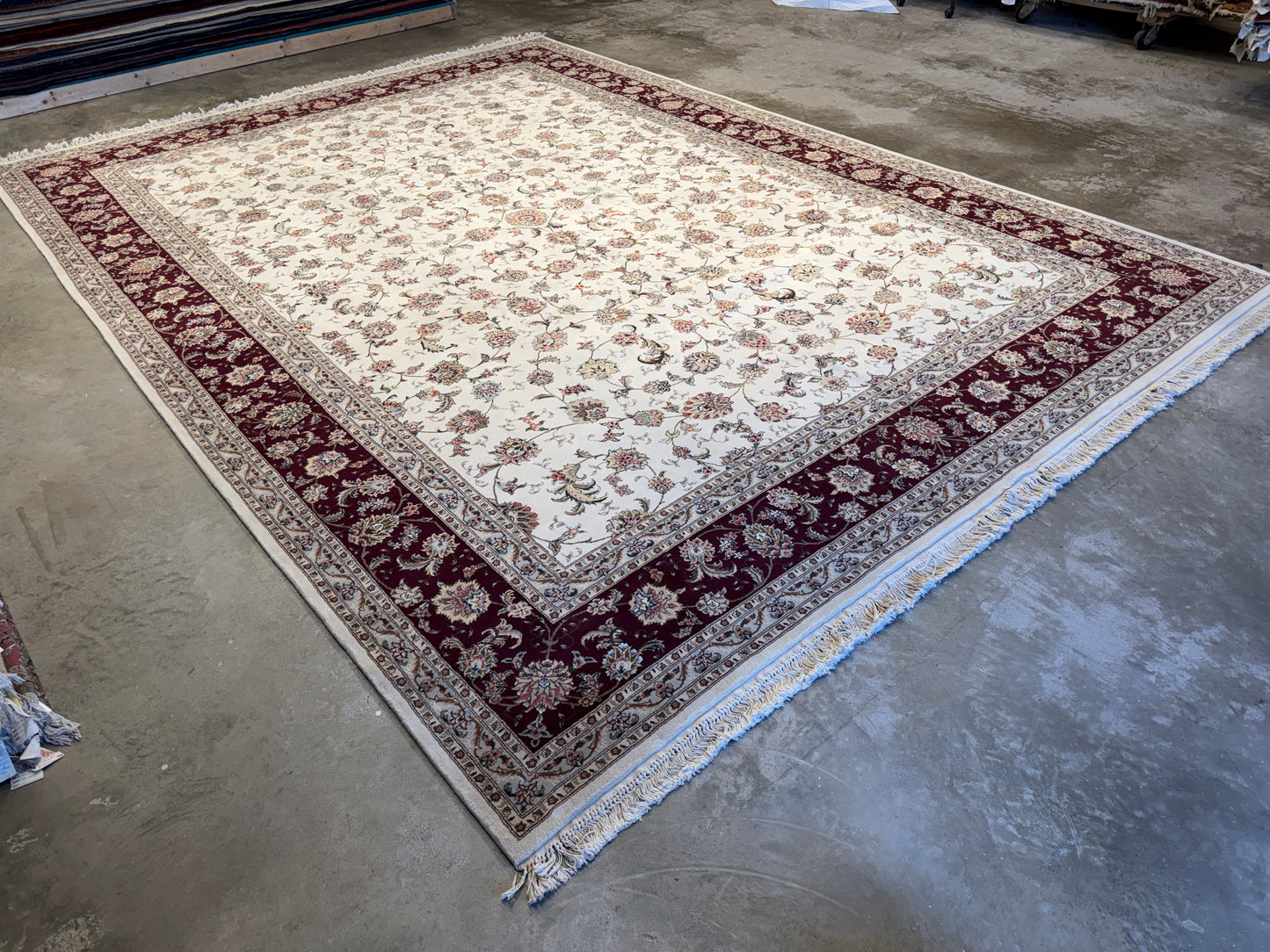 Hand-Knotted Oriental Rug - 10’x13’9”