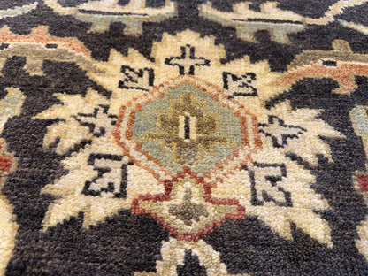 8’x10’ Hand-Knotted Wool Oushak Oriental Area Rug
