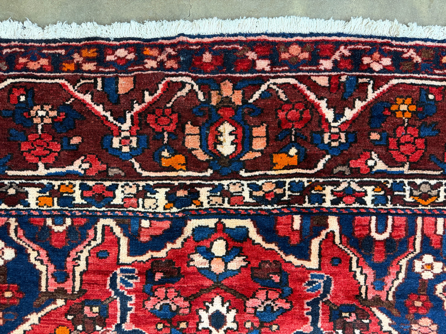 10’x12’5” Hand-Knotted Persian Bakhtiari Area Rug
