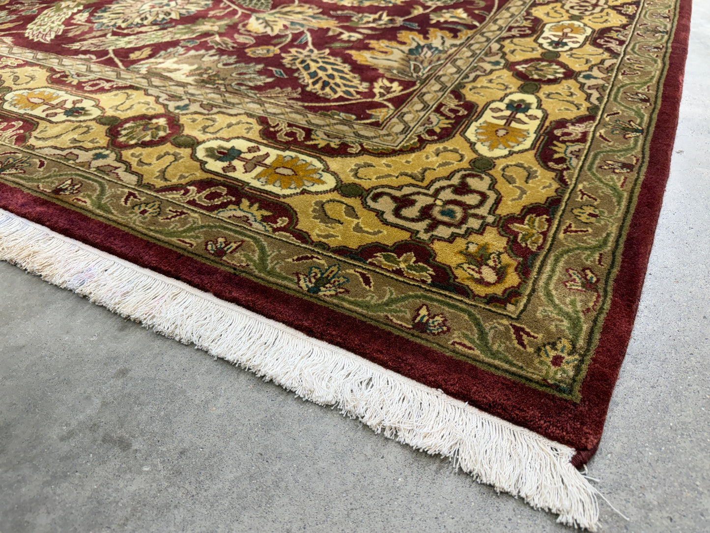 Hand-Knotted Agra Rug - 7’x10’