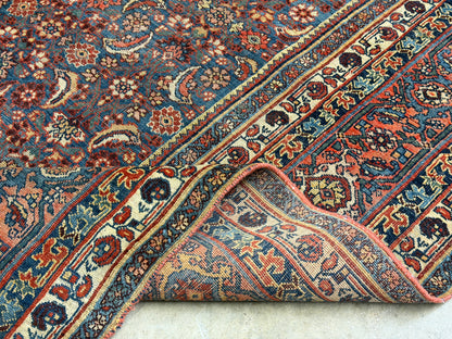 Hand-Knotted Persian Bakhtiari Rug - 9’9”x14’6”