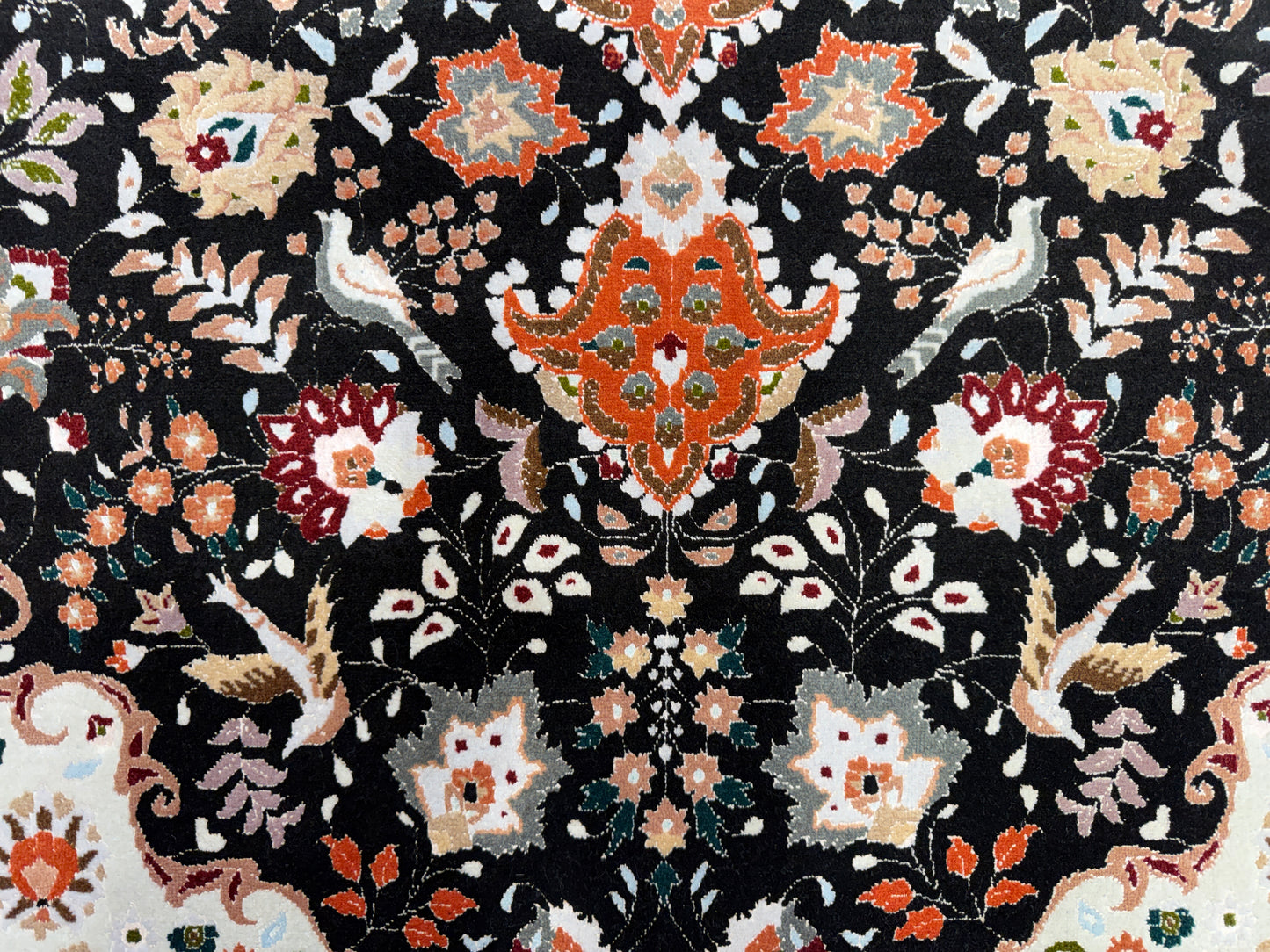 Hand-Knotted Persian Tabriz 60 Raj  Rug - 5'x6'7"
