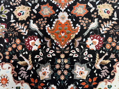 Hand-Knotted Persian Tabriz 60 Raj  Rug - 5'x6'7"