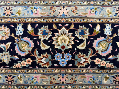 Hand-Knotted 60 Raj Persian Tabriz Rug - 9’9”x13’