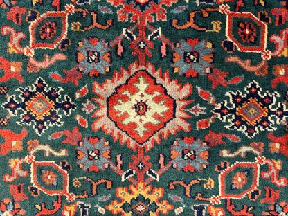 8’x9’10” Hand-Knotted Wool Indo-Sultan Area Rug