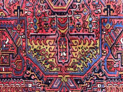 Hand-Knotted Persian Heriz Rug - 10’2”x12’11”