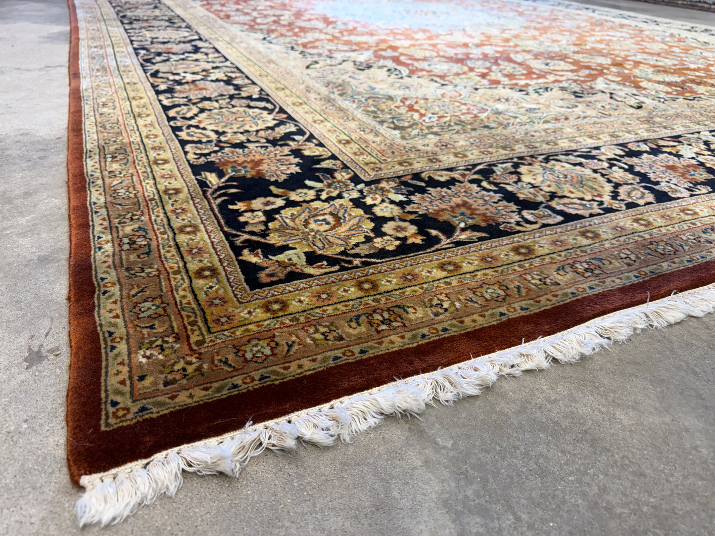 Hand-Knotted Oriental Rug - 9’9”x13’9”