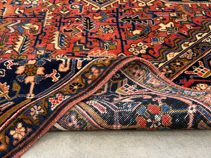 10’1”x14’ Hand-Knotted Persian Heriz Area Rug