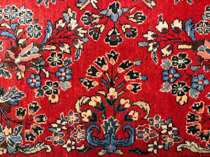 Hand-Knotted Persian Sarouk Rug - 8’x9’7”