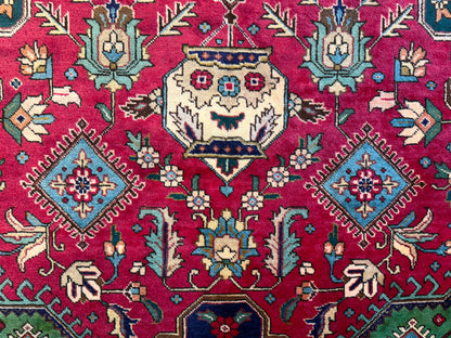 9’11”x13’ Hand-Knotted Persian Tabriz Area Rug