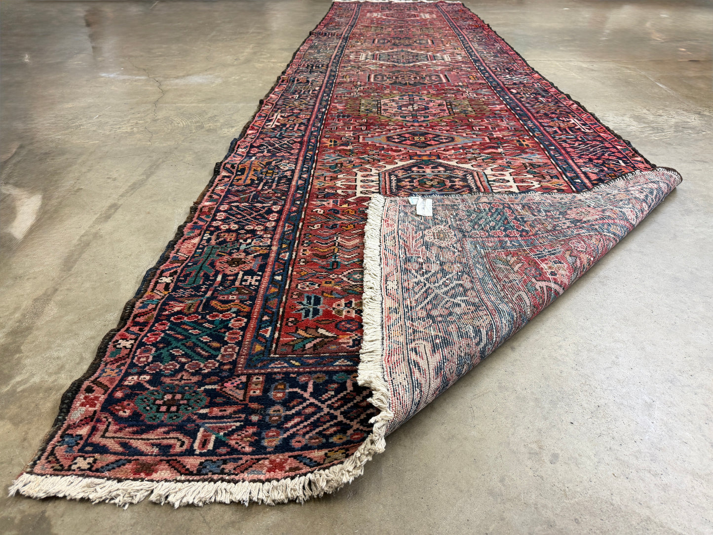 Hand-Knotted Karaja Runner - 3’11”x16’3”