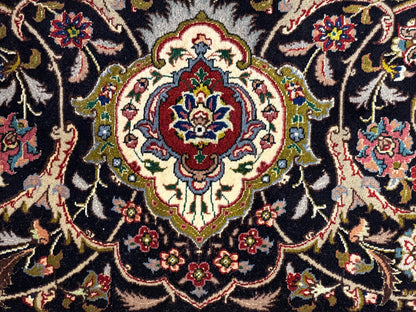 13’3”x20’2” Hand-Knotted 55 Raj Persian Tabriz Rug