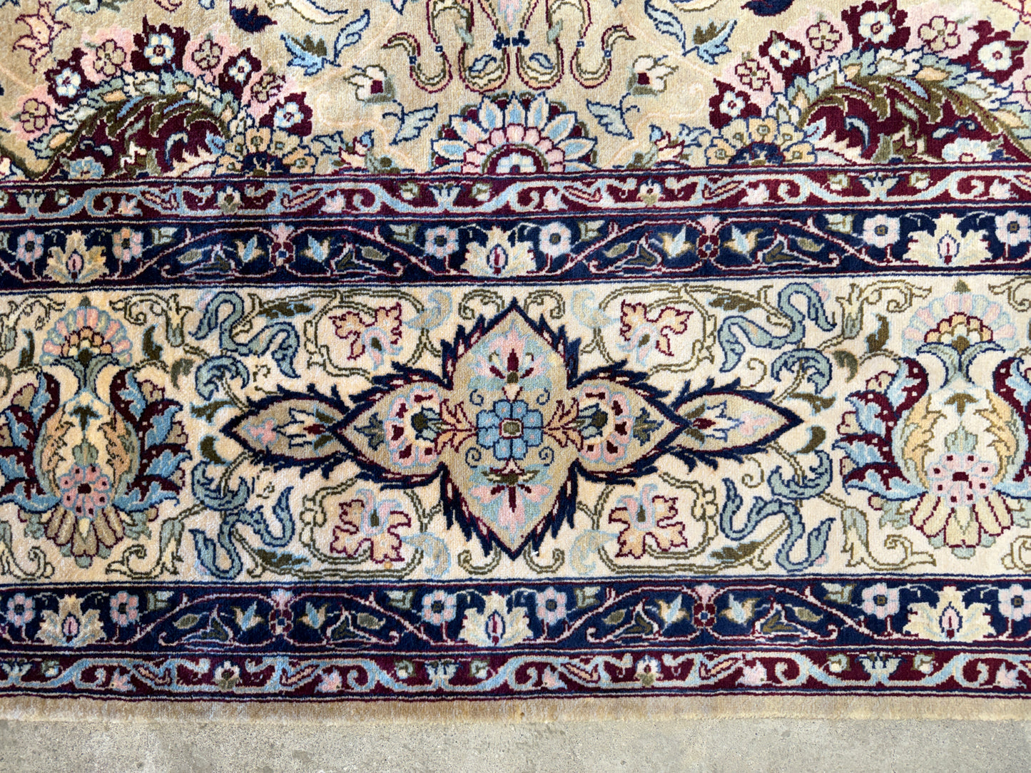 8’x10’5” Hand-Knotted Wool PakPersian Area Rug
