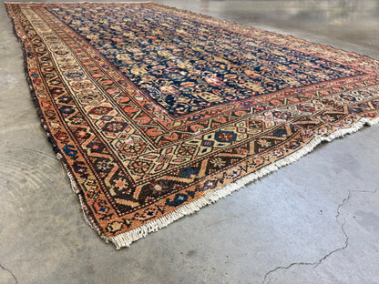 Hand-Knotted Persian Senneh Rug - 5’X9’9”