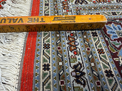 Hand-Knotted Persian Tabriz Mahi Rug - 10’x13’