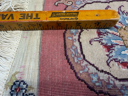 Hand-Knotted 60 Raj Persian Tabriz Rug - Signed Novinfar - 9’x13’
