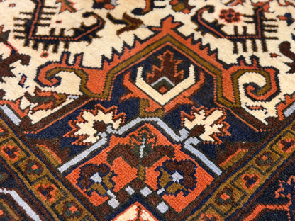 Hand-Knotted Persian Heriz Rug - 6'10"x9'7"