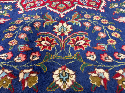 9’11”x13’3” Hand-Knotted Persian Tabriz Rug