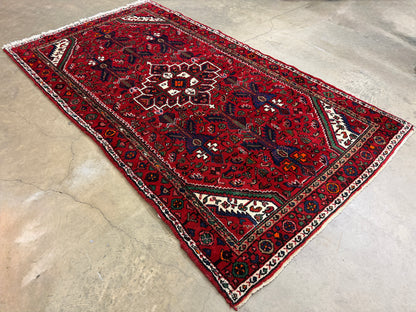 Hand-Knotted Persian Nahavand Rug - 5’1”x8’11”