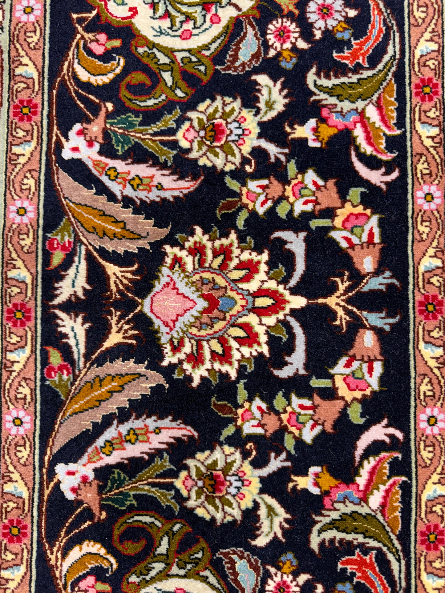 11’6”x16’3” Hand-Knotted Very Fine Wool Persian Tabriz Area Rug 60 Raj