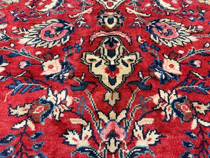 Hand-Knotted Persian Sarouk Rug - 10’8”x14’6”