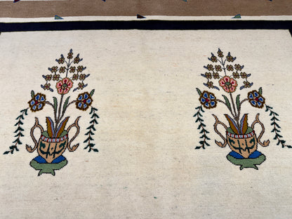 Hand-Knotted Persian Gabbeh Rug - 6’6”x9’6”