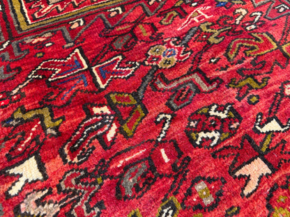 10’1”x12’9” Hand-Knotted Persian Heriz Area Rug