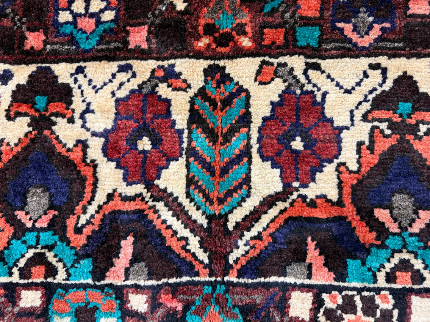 Hand-Knotted Persian Bakhtiari Rug - 10’2”x12’9”