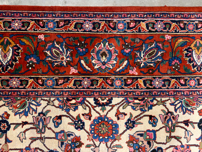 Hand-Knotted Persian Mashad Rug - 9’6”x12’5”