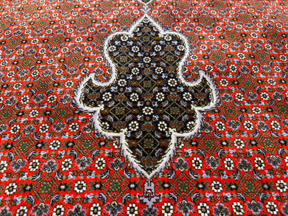 Hand-Knotted Persian Tabriz Mahi Rug - 10’x13’