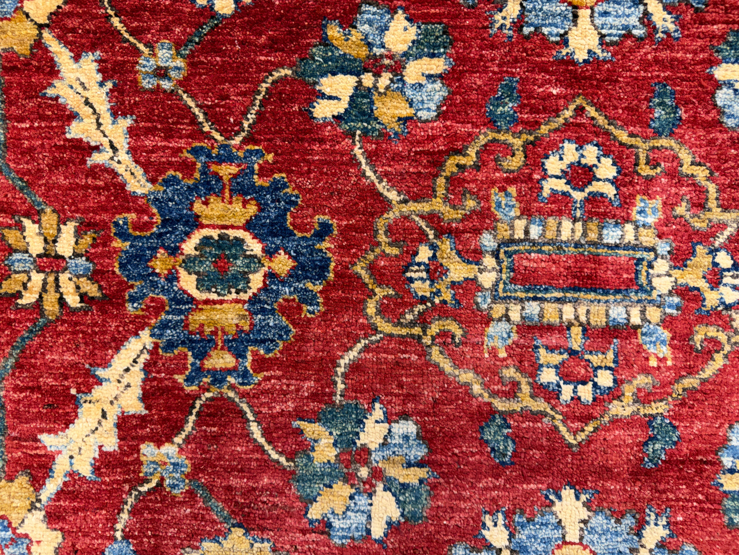 Hand-Knotted IndoMahal Rug - 5’5”x7’3”